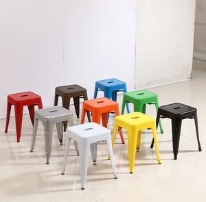 Couleur rouge 45 <span class=keywords><strong>cm</strong></span> Hauteur <span class=keywords><strong>Chaise</strong></span> <span class=keywords><strong>De</strong></span> <span class=keywords><strong>Bar</strong></span> En Fer - Product Image 5