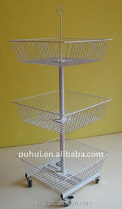 Đa Kệ Hàng Hóa Lưu Trữ Tầng Thường Vụ Bán Lẻ Khuyến Mãi Kim Loại Lịch Thi Đấu Sắt Dây Thép Xếp Chồng Giỏ Hiển Thị Giá - Product Image 6