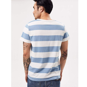 New Design Wide Striped T <strong>Shirt</strong> O Neck for Men <strong>Sailor</strong> Tee Custom T <strong>Shirt</strong> Stripe Red White Black Navy Top Tshirt - Product Image 2