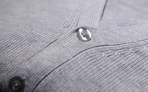 Maglioni di maglieria taglie forti <span class=keywords><strong>Cardigan</strong></span> da uomo in cotone 100% <span class=keywords><strong>Basic</strong></span> - Product Image 4