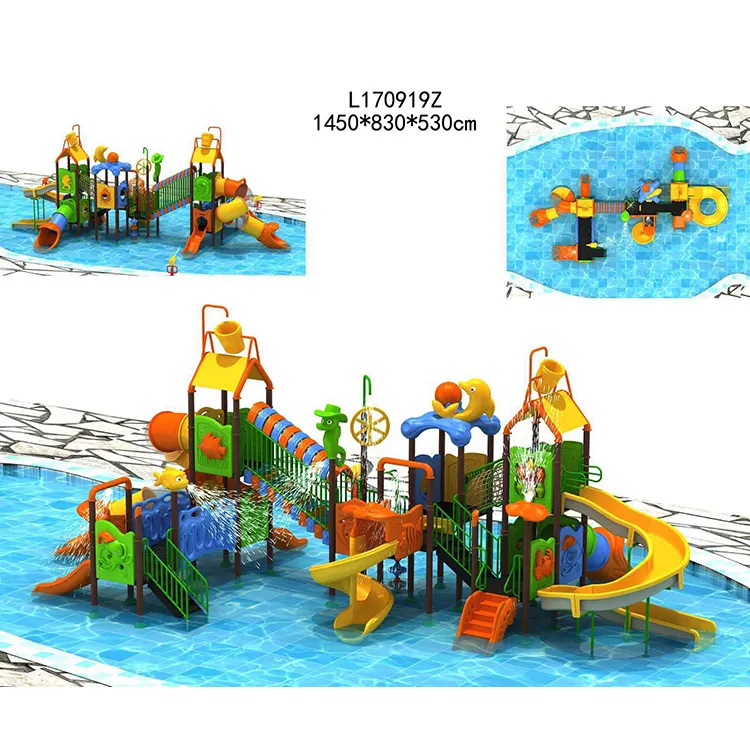 पानी स्लाइड बच्चों पानी पार्क मनोरंजन पार्क प्लास्टिक स्लाइड पानी खेल का मैदान उपकरण