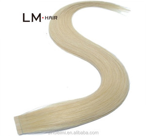Venta al por mayor 100% europea palo trama del pelo cinta, armadura del pelo barato nave rápida y libre de enredos - Product Image 1