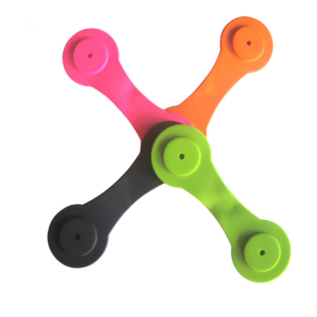 Ленивый силиконовый магнитный автомобильный держатель мобильного телефона