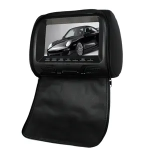 10'' headrest monitor for car Black 10 inch cloth pillow bag