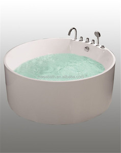 Bañera de Hidromasaje Grande de Lujo para Dos Personas de Acrílico con Masaje de Burbujas y Televisor Integrado - Product Image 4