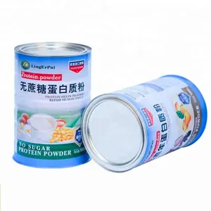 Recipiente de lata para leite de alta qualidade, seguro para alimentos, 502 latas tipo recipientes SZSYTN-134