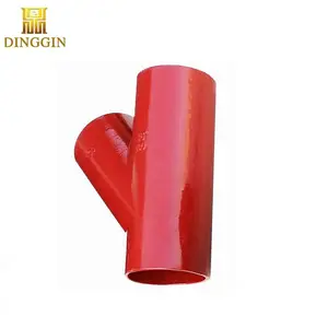 China grey cast iron drain pipe fitting manufacturer