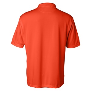 Los hombres de encargo 100% poliéster humedad malla libre del deporte Polo - Product Image 5