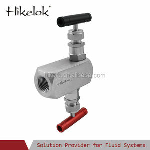 Manifold de <span class=keywords><strong>2</strong></span> Vias SS316 para Manômetro Válvulas de 1/4\" Npt - Product Image 2