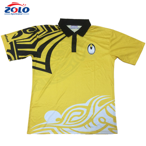 Kaos Polo Olahraga Desain Kustom Sepak Bola 100% Poliester Grosir - Product Image 1