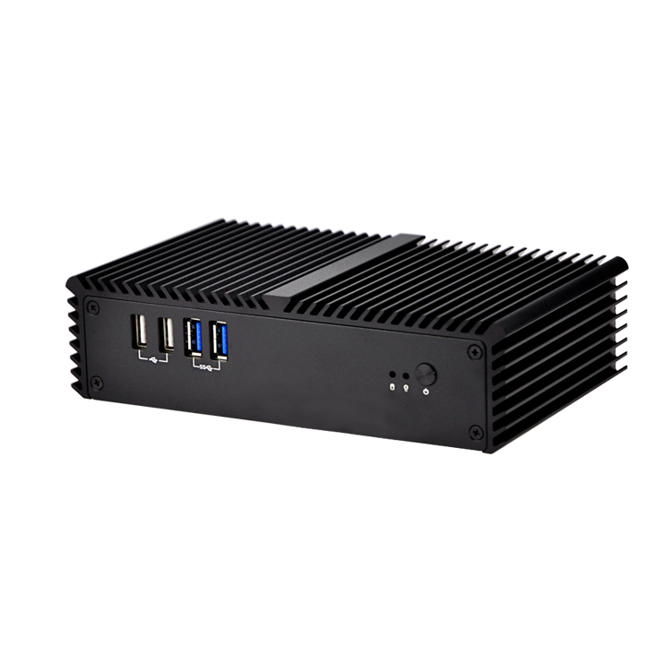 Китай Intel Haswell Core i3 i5 4005U процессор безвентиляторный 12 В Intel Nuc компьютер Pfsense Мини ПК
