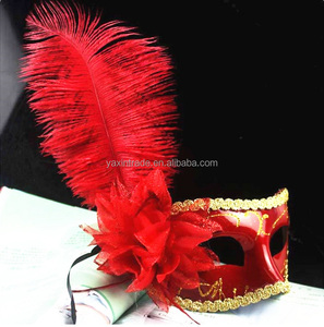 Masque en plumes de <span class=keywords><strong>Venise</strong></span> personnalisé pour fête de <span class=keywords><strong>carnaval</strong></span> d'Halloween, vente en gros d'usine - Product Image 4