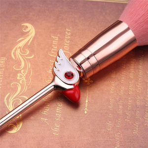Ensemble de 8 pinceaux de maquillage anime Cardcaptor Sakura, design baguette étoile et oiseau, cadeaux de fête et de festival - Product Image 5