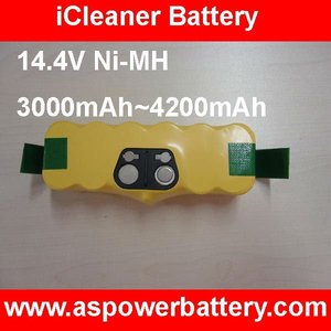 14.4V SC3500mAh / SC4500mAh robot <span class=keywords><strong>Roomba</strong></span> 500 batterie NI-MH pour aspirateur - Product Image 1