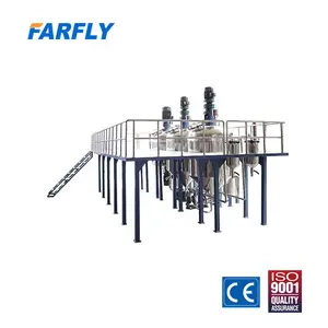 Línea de producción de pintura completa de China FARFLY, máquina mezcladora de tinta de diseño de planta de recubrimiento