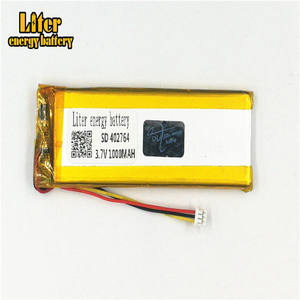 1.25-<span class=keywords><strong>3</strong></span> P <span class=keywords><strong>3</strong></span>.7 V 402764 403065 1000 mah lipo rechargeable battery for portable USB drive - Product Image 2