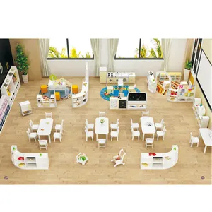 Houten kleuterschool meubels kinderen tafels en stoelen te koop