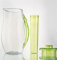 BPA gratuit en plastique thé infuseur pichet infuseur De Fruits bouteille thé glacé infuseur pichet