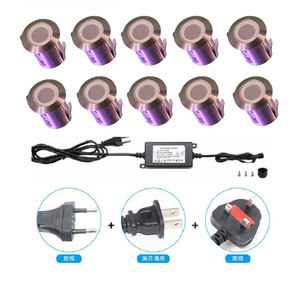 Mini <span class=keywords><strong>piscine</strong></span> extérieure en acier inoxydable 304, 1W3W, IP68, étoile de pont, step pave, mur encastré, sport, lumières led au sol - Product Image 3