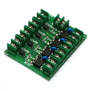Sakelar Elektronik Papan Kontrol Sakelar Pemicu Pulsa Modul Kontrol DC MOS Empat Transistor Efek Medan