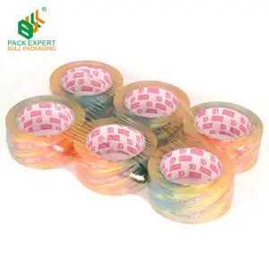 Heavy Duty Cartons Crystal clear tape transparent no bubble carton sealing bopp adhesive packing tape