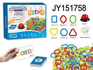 Juguetes educativos para niños, juego interactivo de entretenimiento cognitivo con formas de colores, juego de mesa con gancho - Product Image 4