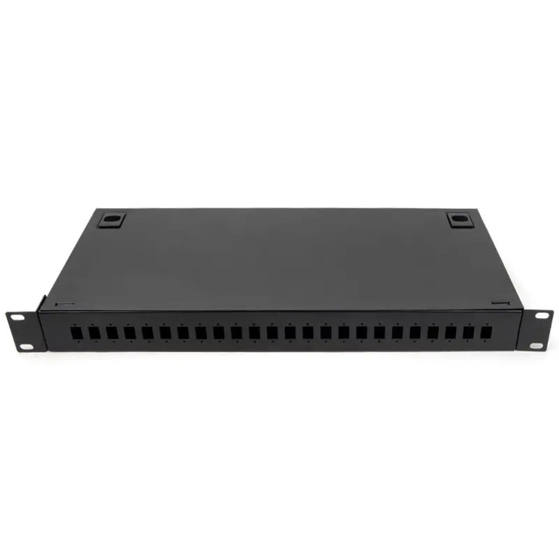 Factory supplier otb rackmount 24 core FMS LIU FOPP ODF 1u rackmount enclosure