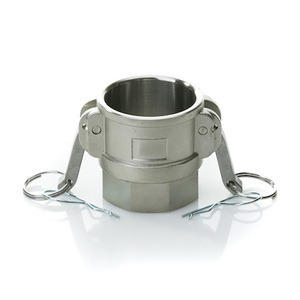 不锈钢熔模铸造d型凸轮和凹槽软管接头