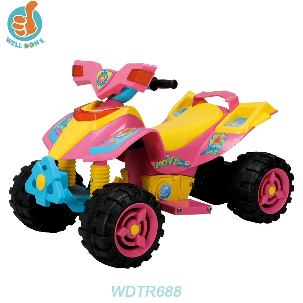 Sıcak satış mini atv model araba yarışı, kolay sürüş, işık ve müzik daha eğlenceli WDTR688