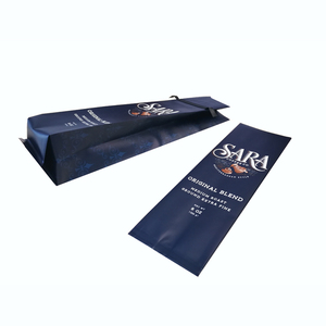 Guangdong Dongguan โรงงาน Made ราคาถูก Stand Up Coffee <span class=keywords><strong>Bean</strong></span> กระเป๋าที่มี Tin Tie และ Degassing วาล์ว - Product Image 3