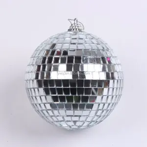 Boule <span class=keywords><strong>disco</strong></span> argentée de 15cm - Product Image 1