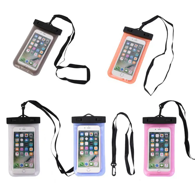 Universal Air Bukti PVC Telepon Waterproof Pouch Dry Bag Kasus Penutup untuk ponsel