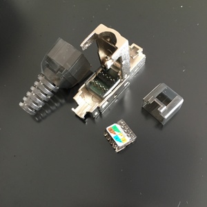 <span class=keywords><strong>RJ45</strong></span> Công Cụ Không Có Cat6A <span class=keywords><strong>FTP</strong></span> Nam Cắm, <span class=keywords><strong>RJ45</strong></span> Cat6A Được Bảo Vệ Tooless Loại Kết Nối Nam - Product Image 4