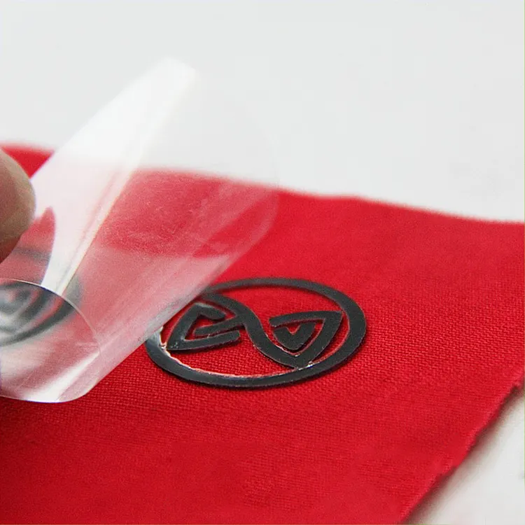 High Quality 3d heat transfer rubber label for garment