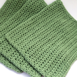 Nappe <span class=keywords><strong>de</strong></span> cuisine en coton faite à la main, écologique, au crochet, avec taille personnalisable, et lingettes <span class=keywords><strong>de</strong></span> nettoyage pour la vaisselle et la cuisine - Product Image 1