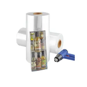 PVC Heat Shrink Wrap High Shrinkage for Printing Shrink Labels Plastic Packaging Wrapping