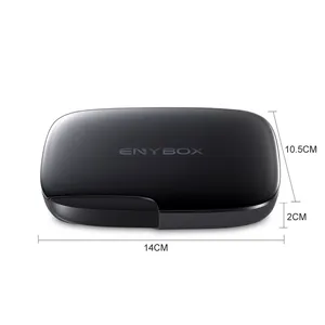 Enybox-X5 Realtek RTD1295 Quad-Core android 6.0スマートtvボックスsata記録USB 3.0