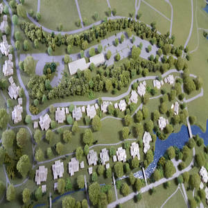 โมเดลสถาปัตยกรรม24ชิ้น/ล็อตแบบใหม่โครงในรถไฟ HO - Product Image 6