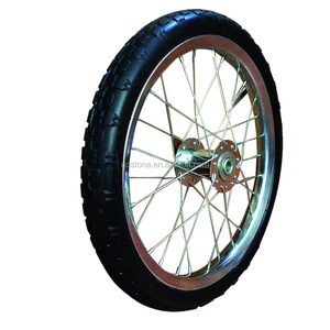 16 pollice dell'unità di elaborazione solido sedia <span class=keywords><strong>a</strong></span> rotelle <span class=keywords><strong>ruote</strong></span> <span class=keywords><strong>ruote</strong></span> <span class=keywords><strong>a</strong></span> raggi per il giardino carrello 6202RZ cuscinetto <span class=keywords><strong>a</strong></span> sfere - Product Image 1