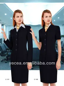 Uniforme de bureau avant d'hôtel, personnalisé, uniformes