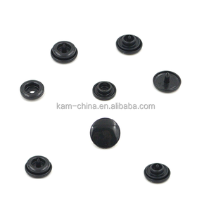 Best Seller Top Quality Colorful Custom KAM Plastic Black Snap Press <strong>Button</strong> - Product Image 1