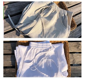 <span class=keywords><strong>Pantaloni</strong></span> Lunghi e Larghi in <span class=keywords><strong>Lino</strong></span> per <span class=keywords><strong>Donna</strong></span>, Produttore di Abbigliamento Femminile - Product Image 3