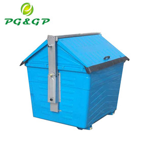Thermisch verzinkt 3200 Liter metalen vuilnis trolley - Product Image 4