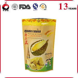 Bolsa de Embalaje para Durian y Jaca Seca, Bolsa de Alimentos Personalizada de Aluminio con Cierre Autoadhesivo Integrado - Product Image 3