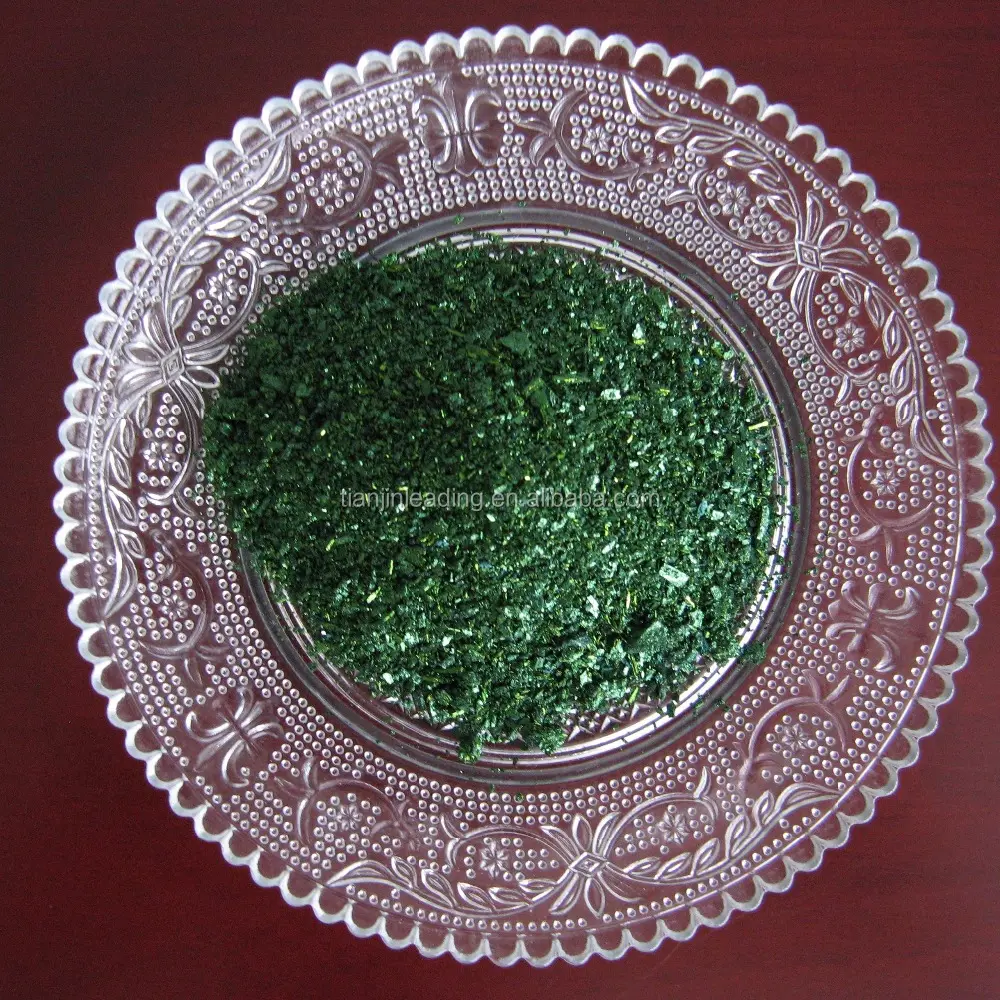 빛나는 색상 공작석 녹색 크리스탈 또는 기본 녹색 4
