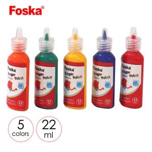 Foska 어린이 art 못 Paints 에 Canvas, 나무, gorilla Glass) 손가락 DIY 포스터 페인트