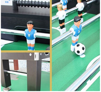 Grande machine à table de football à 8 barres de type standard pour jeu de football pour adultes