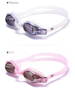 <span class=keywords><strong>Gafas</strong></span> de natación antiniebla para adultos, lentes de revestimiento de <span class=keywords><strong>espejo</strong></span>, PC personalizado, venta al por mayor - Product Image 2