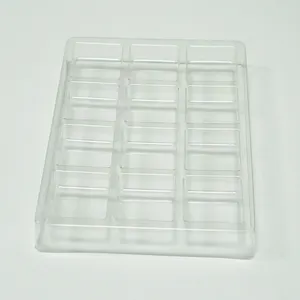 Food-grade Clear Plastic Cookie Insert Chocolate Box Blister Chocolate Packaging Tray