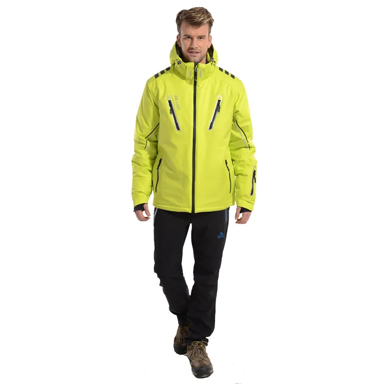 PLUS size waterproof windproof breathable Custom Brand Mens Winter Outdoor Clothes Professional Snowboard Ski Jacket